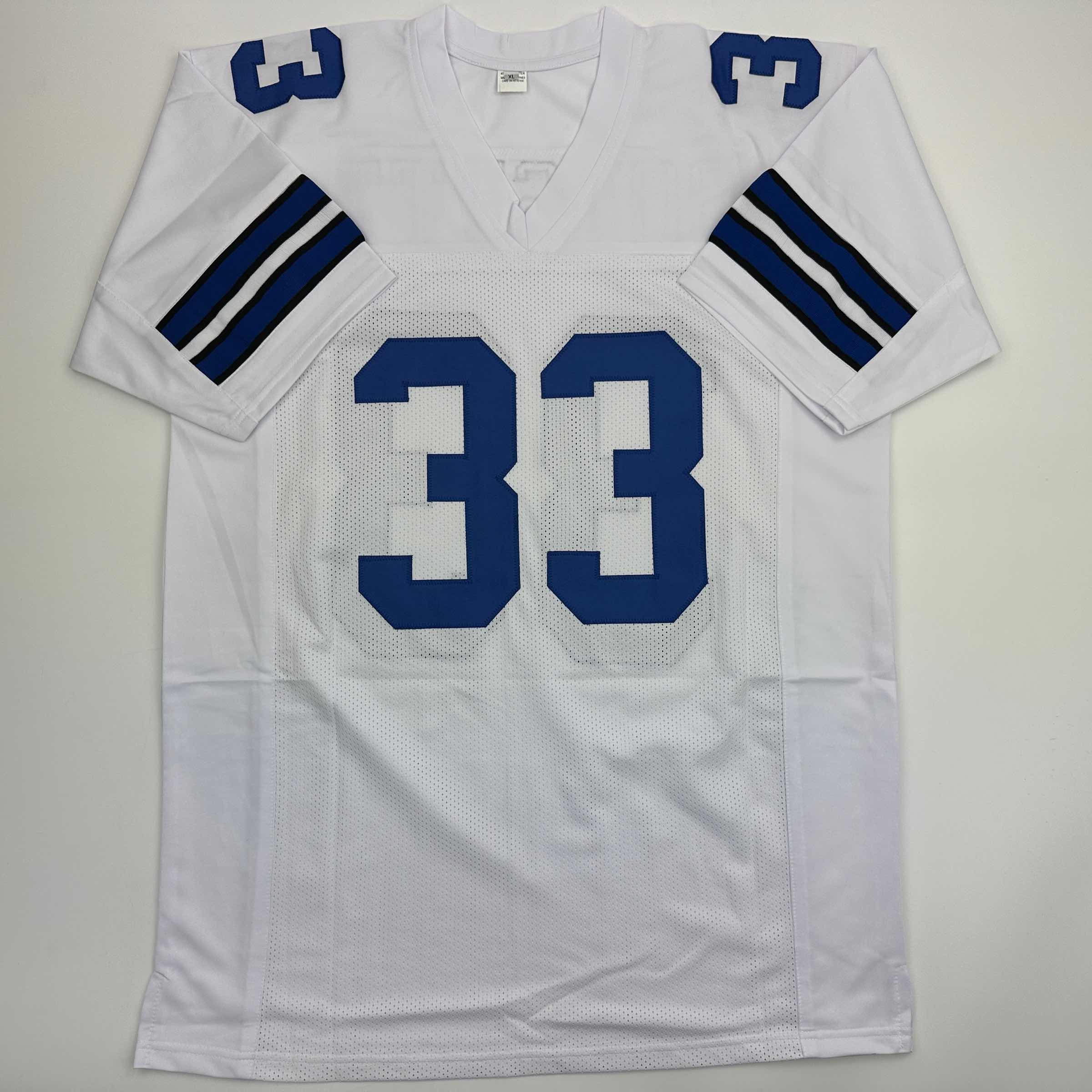 autographed-signed-tony-dorsett-dallas-white-football-jersey-jsa-coa