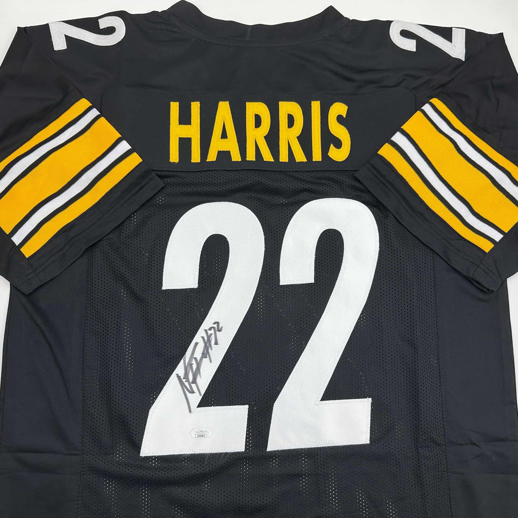 autographed-signed-najee-harris-pittsburgh-black-football-jersey-jsa-coa