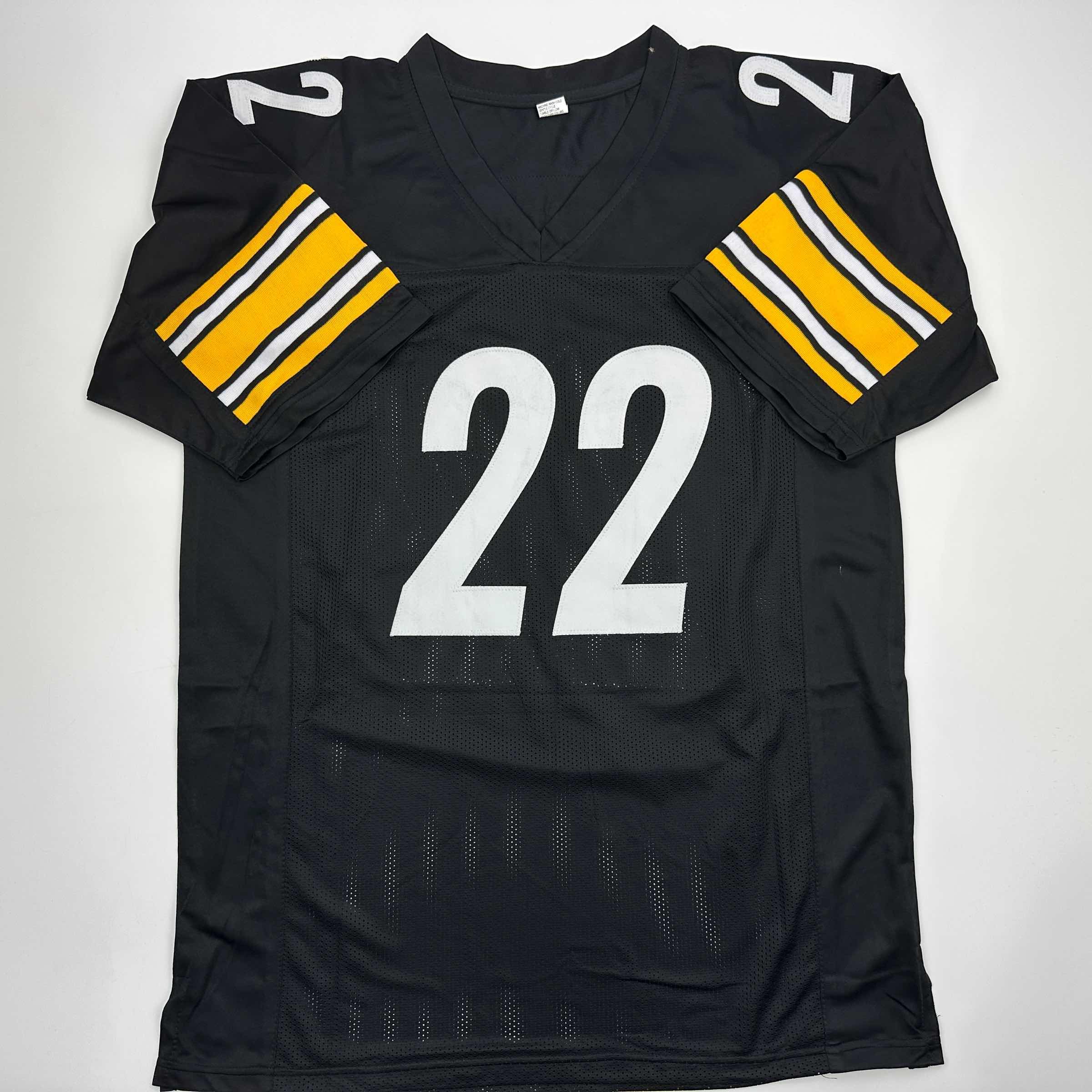 autographed-signed-najee-harris-pittsburgh-black-football-jersey-jsa-coa