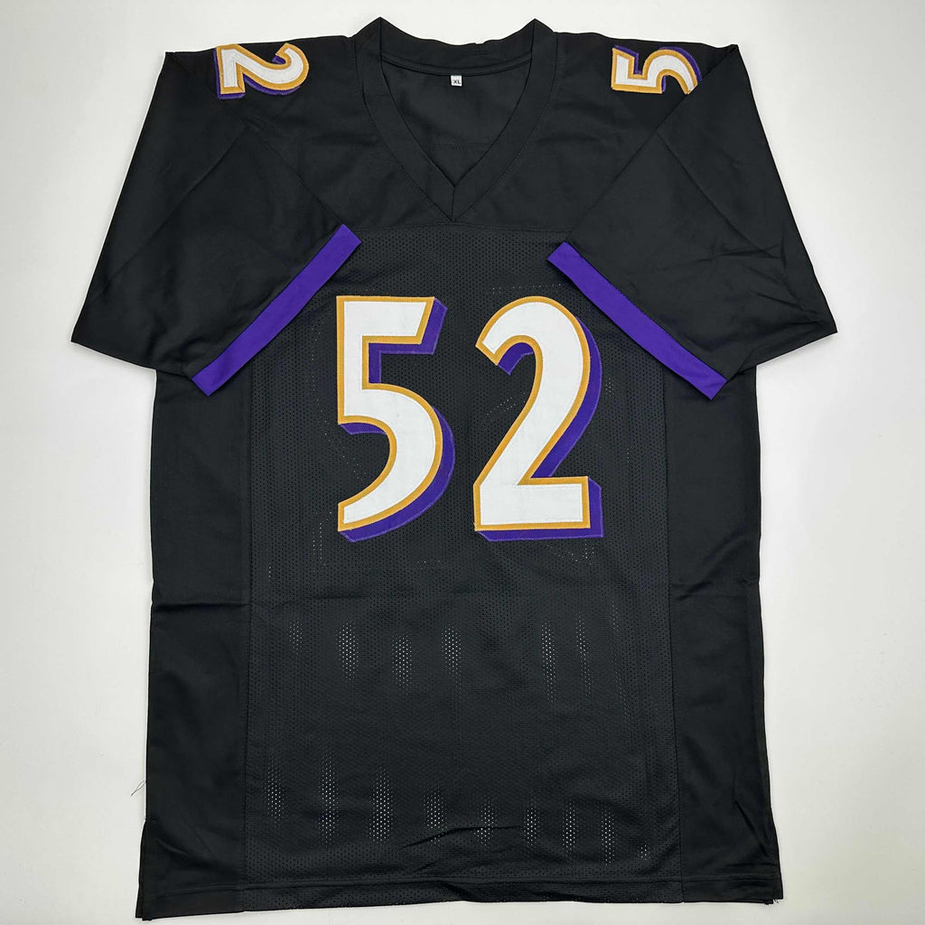 autographed-signed-ray-lewis-baltimore-black-football-jersey-beckett-bas-coa