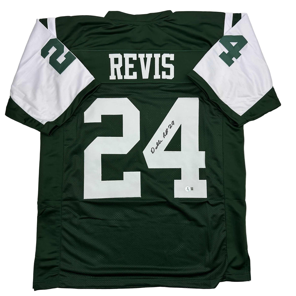 autographed-signed-darrelle-revis-new-york-green-football-jersey-beckett-bas-coa