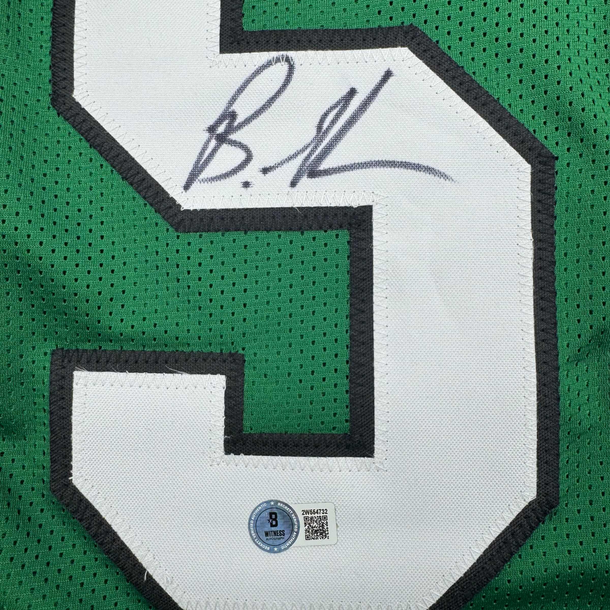 autographed-signed-brandon-graham-philadelphia-kelly-green-football-jersey-jsa-coa