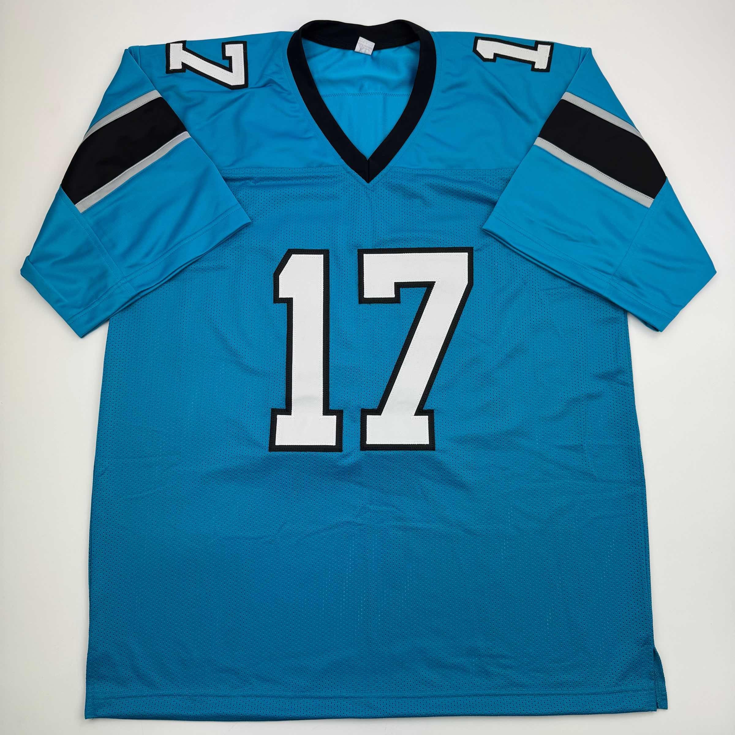 autographed-signed-xavier-legette-carolina-blue-football-jersey-beckett-bas-coa