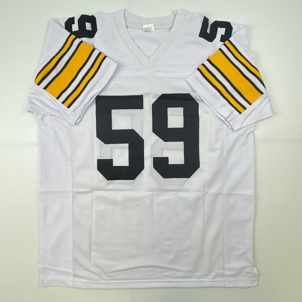 autographed-signed-jack-ham-hof-88-pittsburgh-white-football-jersey-jsa-coa