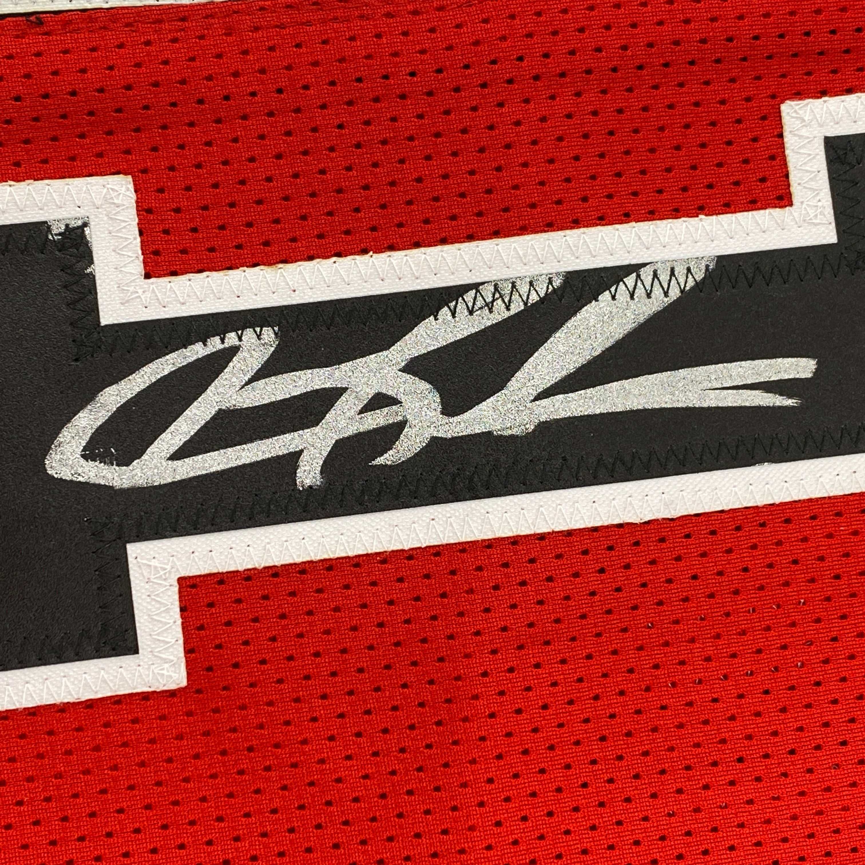 autographed-signed-dennis-rodman-chicago-split-red-black-basketball-jersey-beckett-bas-coa