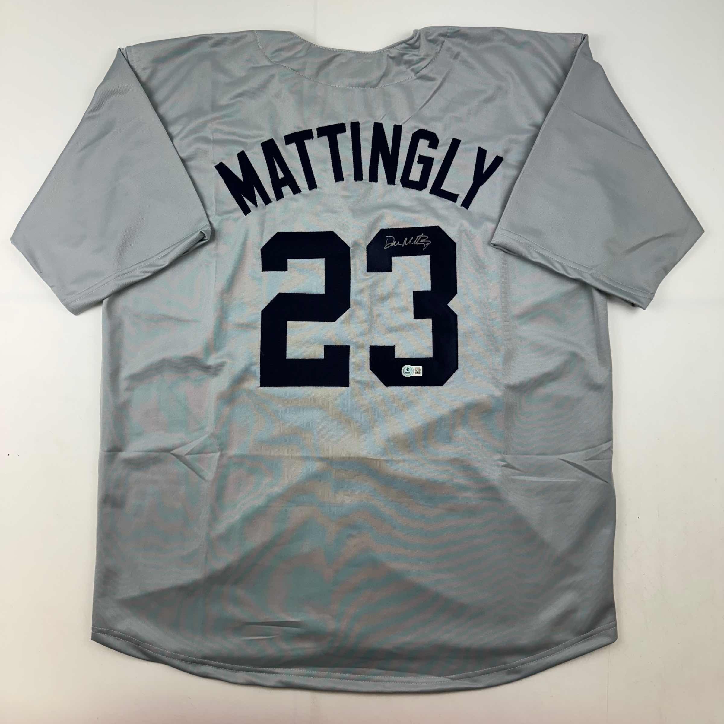 autographed-signed-don-mattingly-new-york-grey-baseball-jersey-beckett-bas-coa