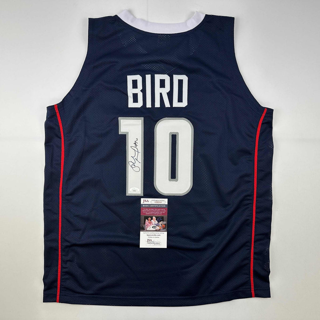autographed-signed-sue-bird-uconn-connecticut-blue-college-basketball-jersey-jsa-coa