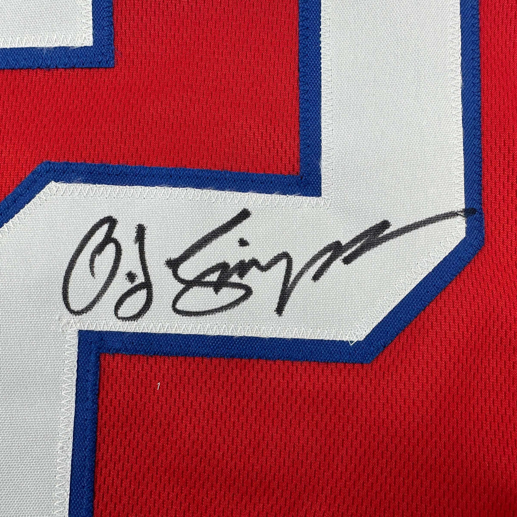 autographed-signed-oj-o-j-simpson-buffalo-red-football-jersey-jsa-coa