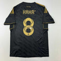 autographed-signed-ricardo-kaka-real-madrid-black-retro-soccer-futbol-jersey-beckett-bas-coa