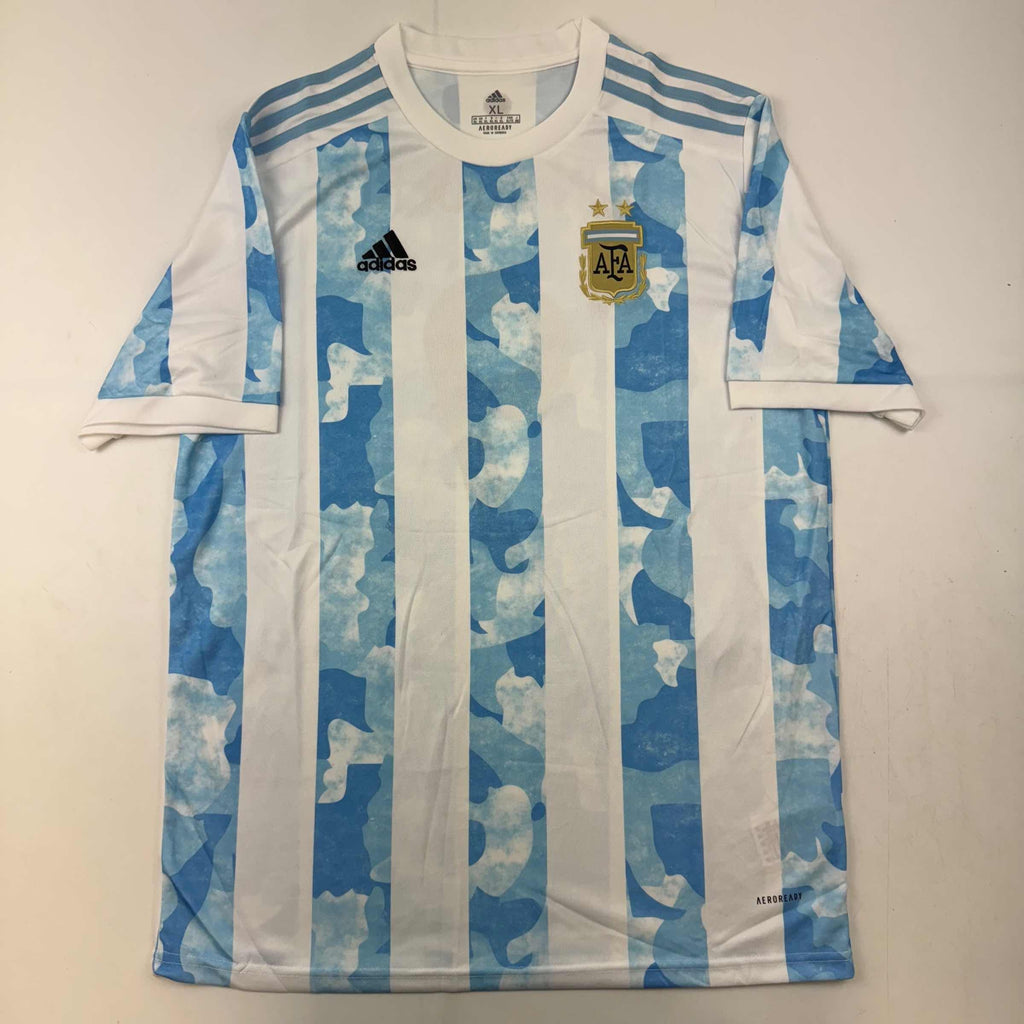 autographed-signed-sergio-kun-aguero-2021-argentina-home-blue-soccer-futbol-jersey-beckett-bas-coa