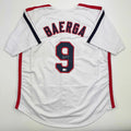 autographed-signed-carlos-baerga-cleveland-white-baseball-jersey-beckett-bas-coa