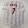 autographed-signed-trea-turner-philadelphia-pinstripe-baseball-jersey-beckett-bas-coa