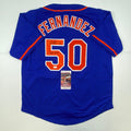 autographed-signed-sid-fernandez-86-wsc-new-york-blue-baseball-jersey-jsa-coa