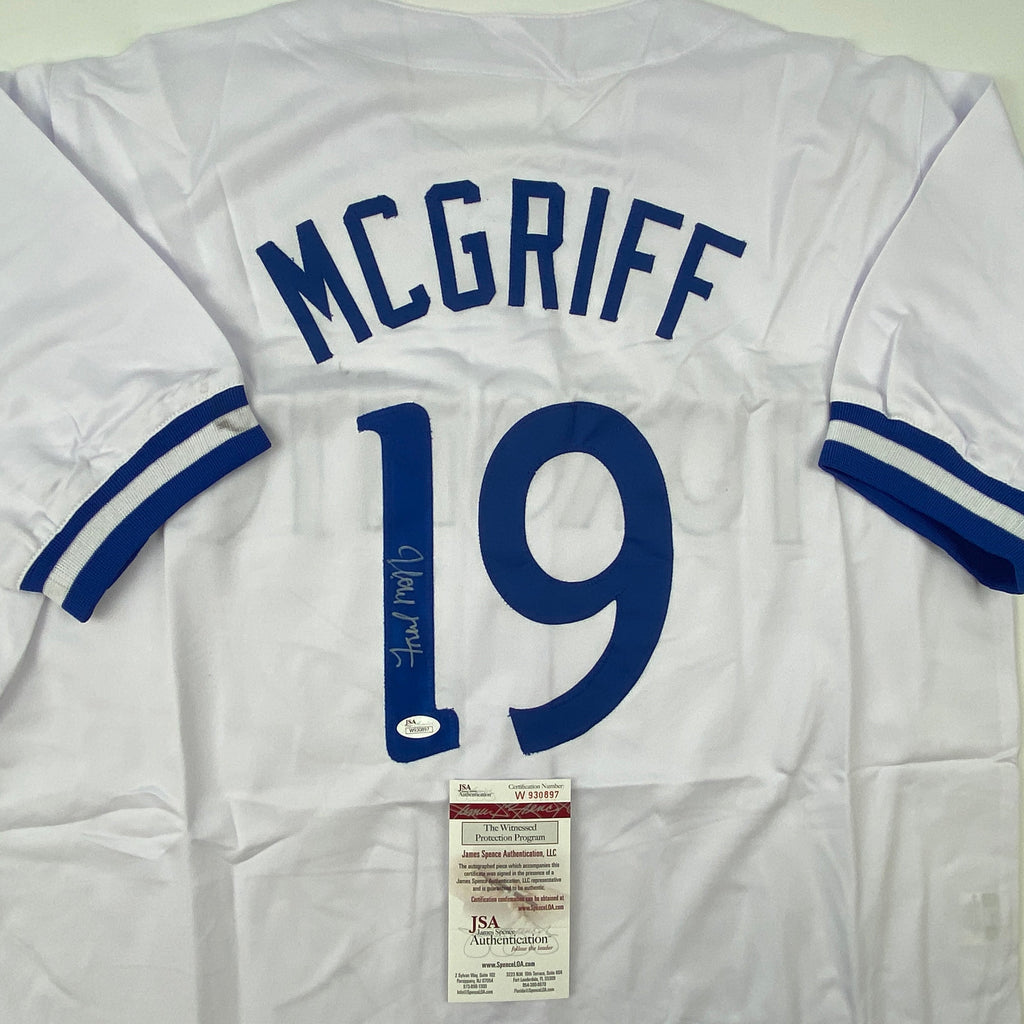 autographed-signed-fred-mcgriff-toronto-white-baseball-jersey-jsa-coa