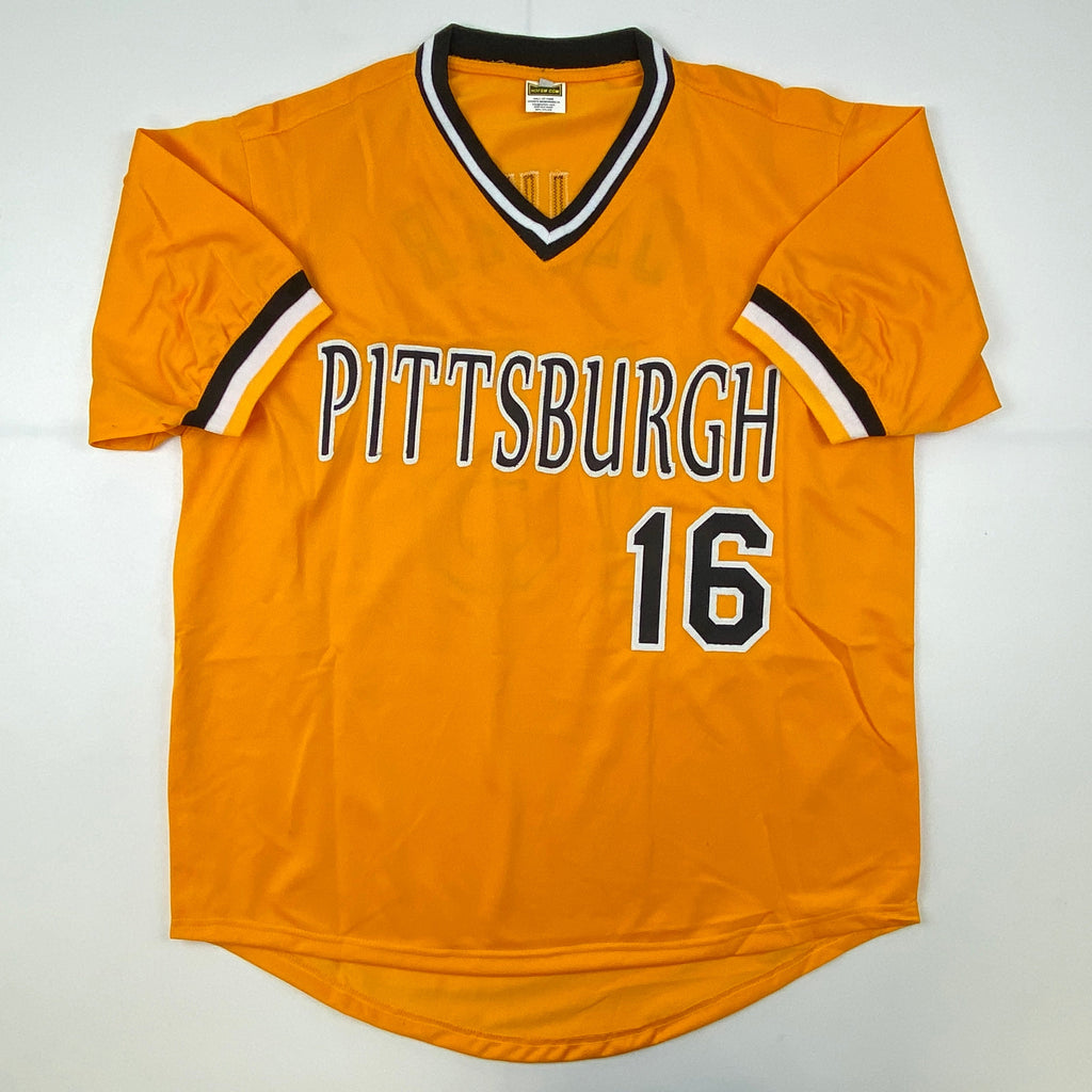 autographed-signed-al-oliver-pittsburgh-yellow-baseball-jersey-jsa-coa