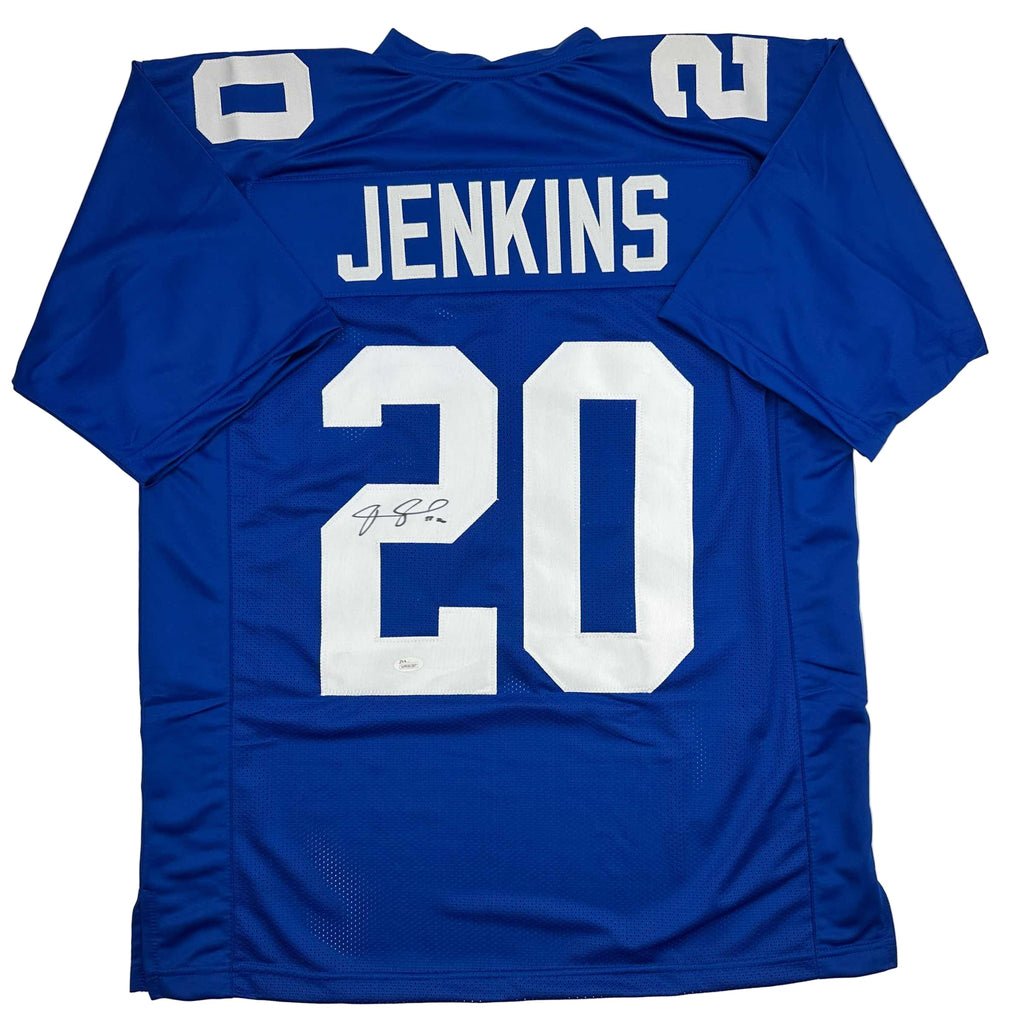autographed-signed-janoris-jenkins-jackrabbit-new-york-blue-football-jersey-jsa-coa