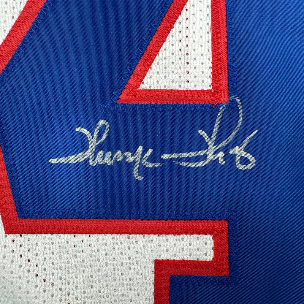 autographed-signed-thurman-thomas-buffalo-white-football-jersey-beckett-bas-coa