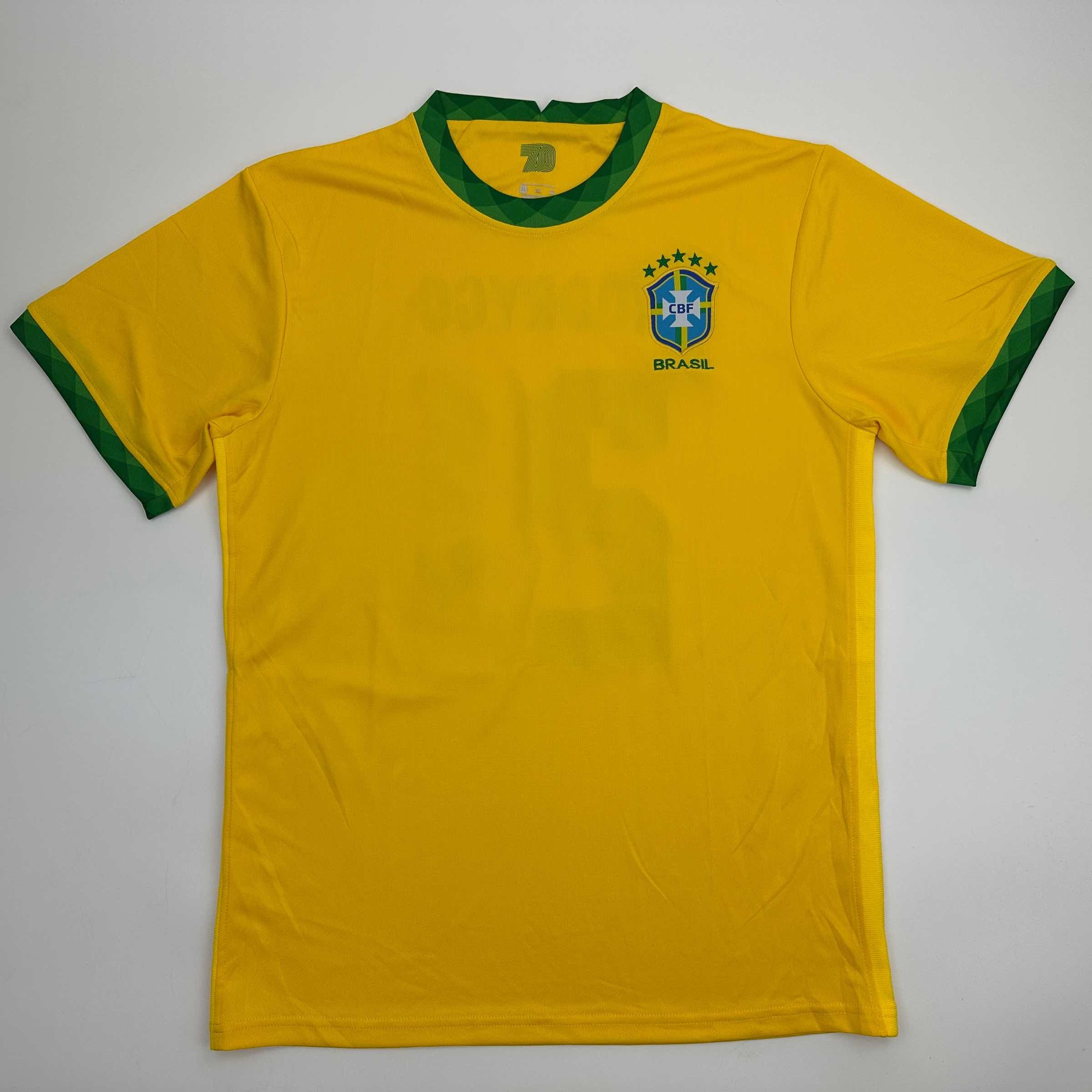 autographed-signed-rodrygo-silva-de-goes-brazil-yellow-soccer-world-cup-jersey-beckett-bas-coa