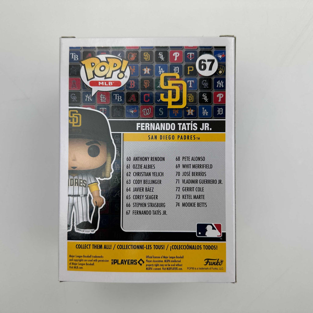 autographed-signed-fernando-tatis-jr-san-diego-padres-67-funko-pop-mlb-baseball-figurine-beckett-bas-coa