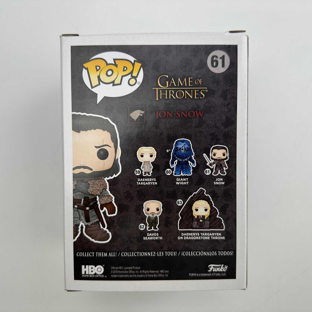 autographed-signed-kit-harington-jon-snow-61-game-of-thrones-funko-pop-tv-television-figurine-toy-beckett-bas-coa