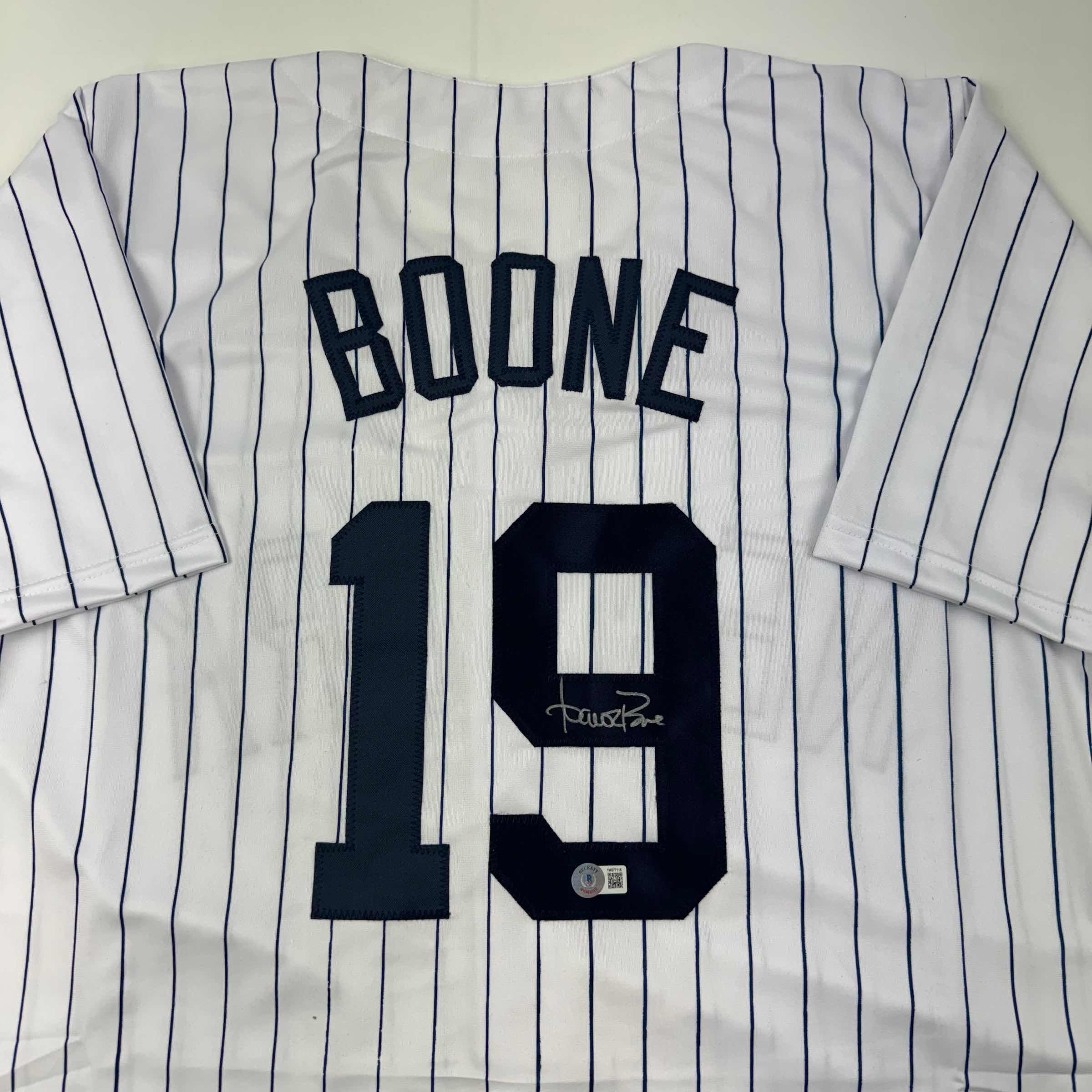 autographed-signed-aaron-boone-new-york-pinstripe-baseball-jersey-beckett-bas-coa