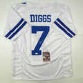 autographed-signed-trevon-diggs-dallas-white-football-jersey-jsa-coa