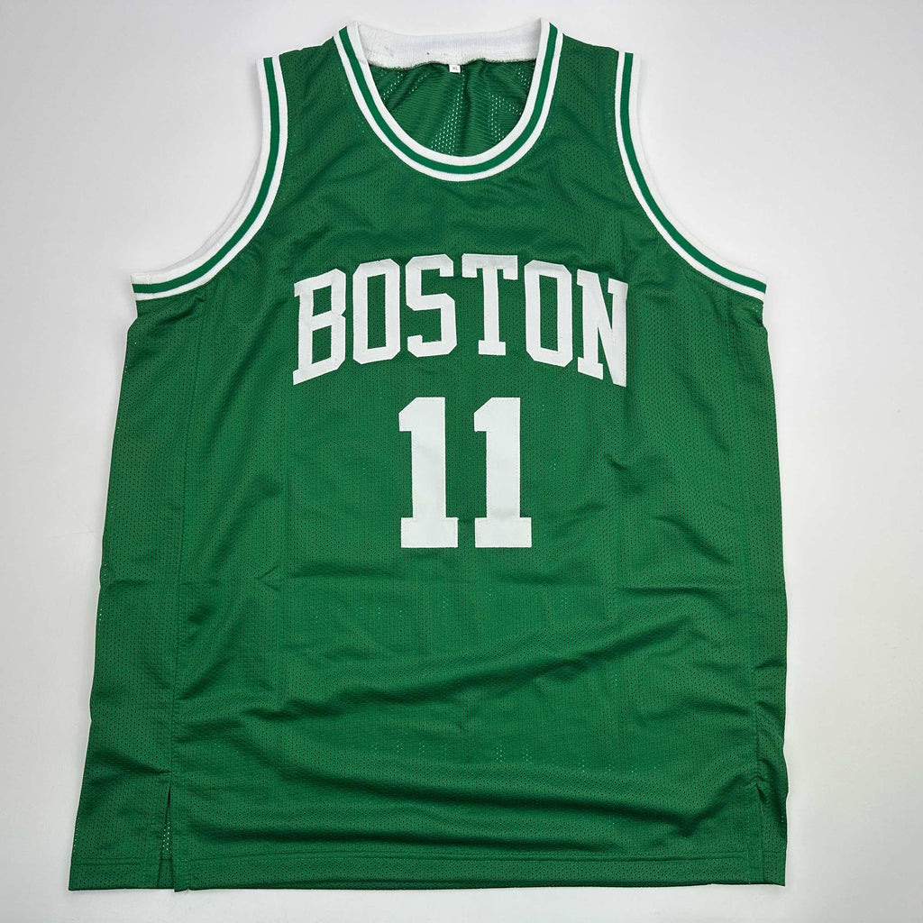 autographed-signed-charlie-scott-boston-green-basketball-jersey-jsa-coa