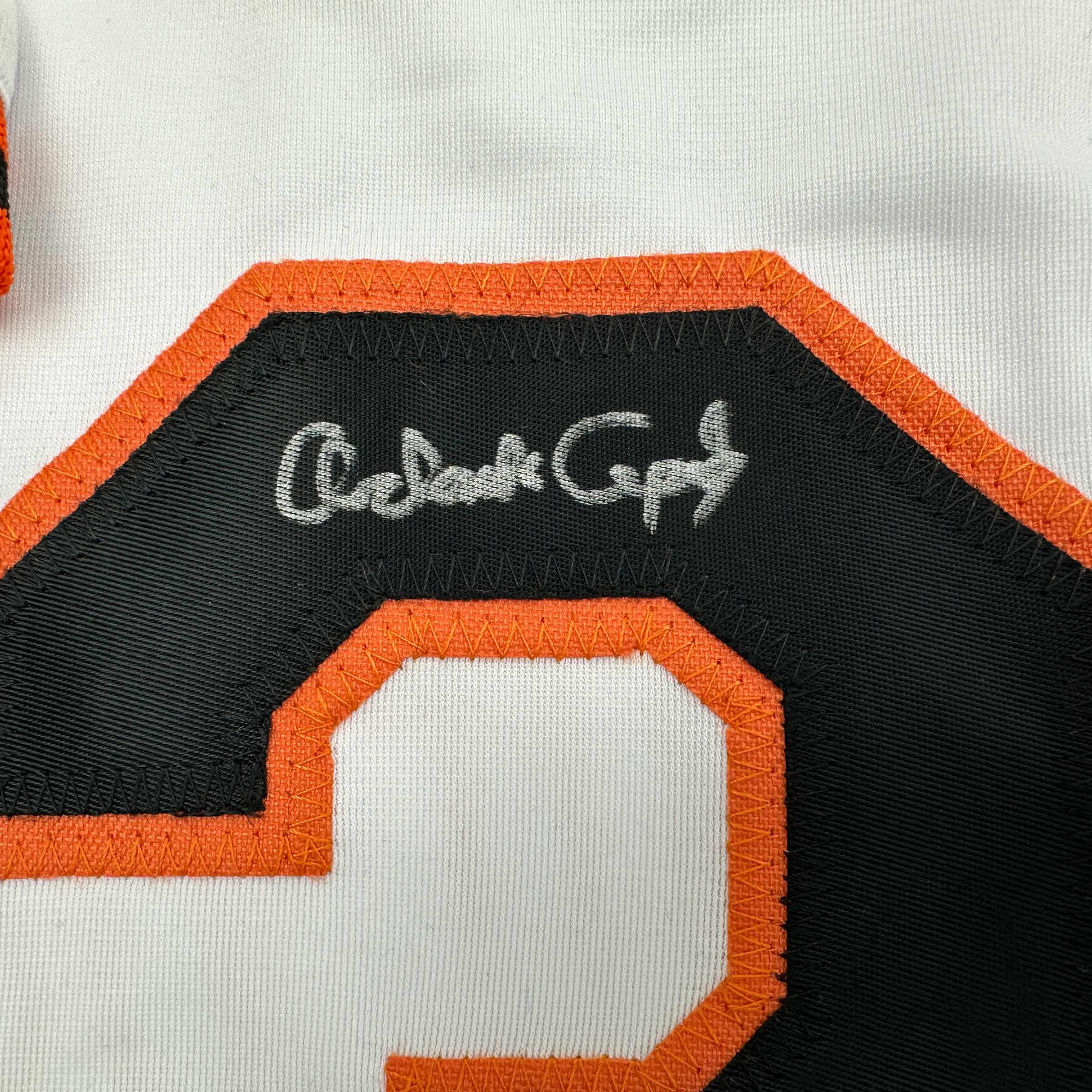 autographed-signed-orlando-cepeda-san-francisco-white-baseball-jersey-beckett-bas-coa