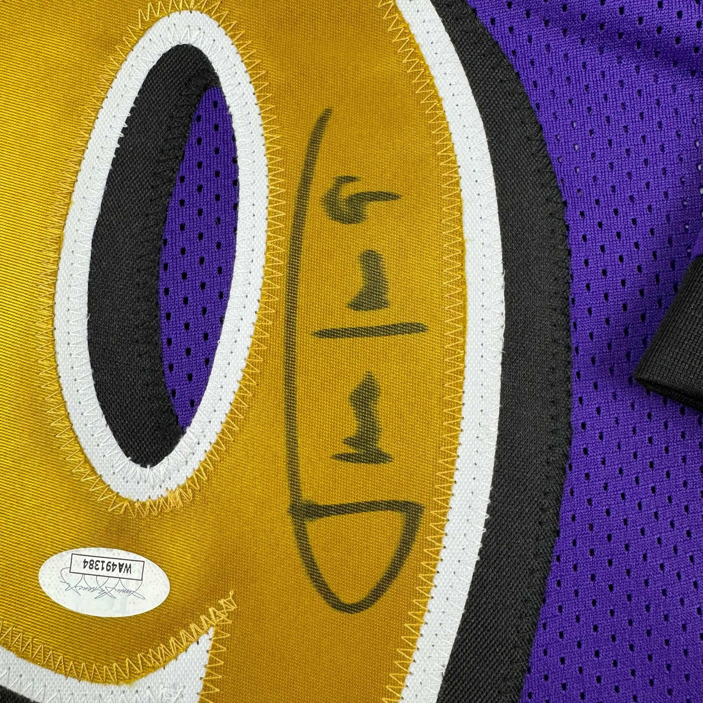 autographed-signed-justin-tucker-baltimore-purple-color-rush-football-jersey-jsa-coa