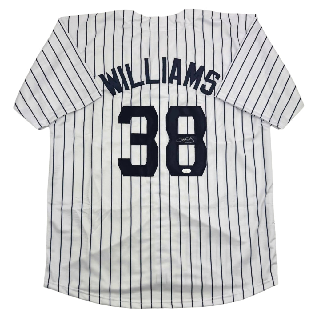 autographed-signed-devin-williams-new-york-pinstripe-baseball-jersey-jsa-coa