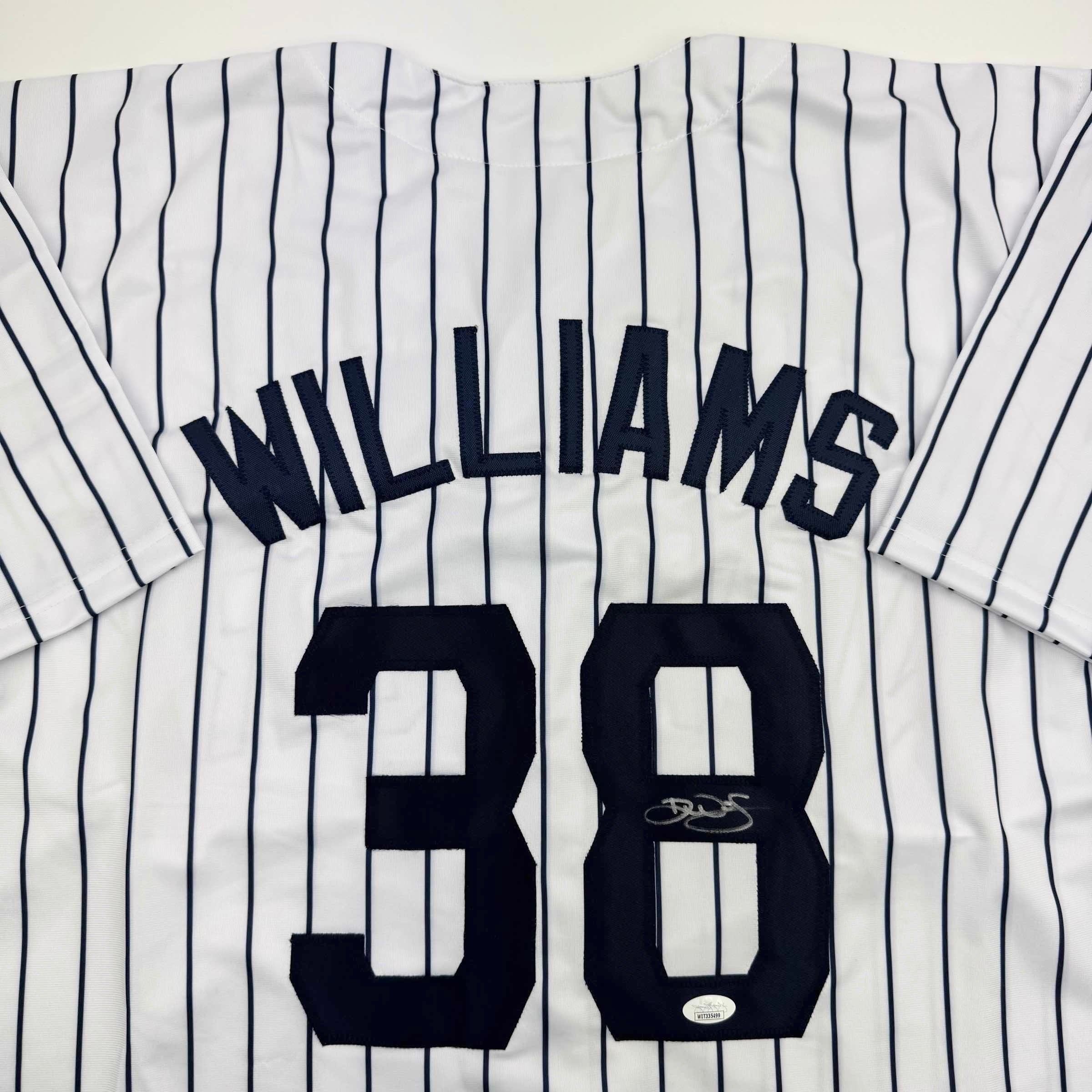 autographed-signed-devin-williams-new-york-pinstripe-baseball-jersey-jsa-coa