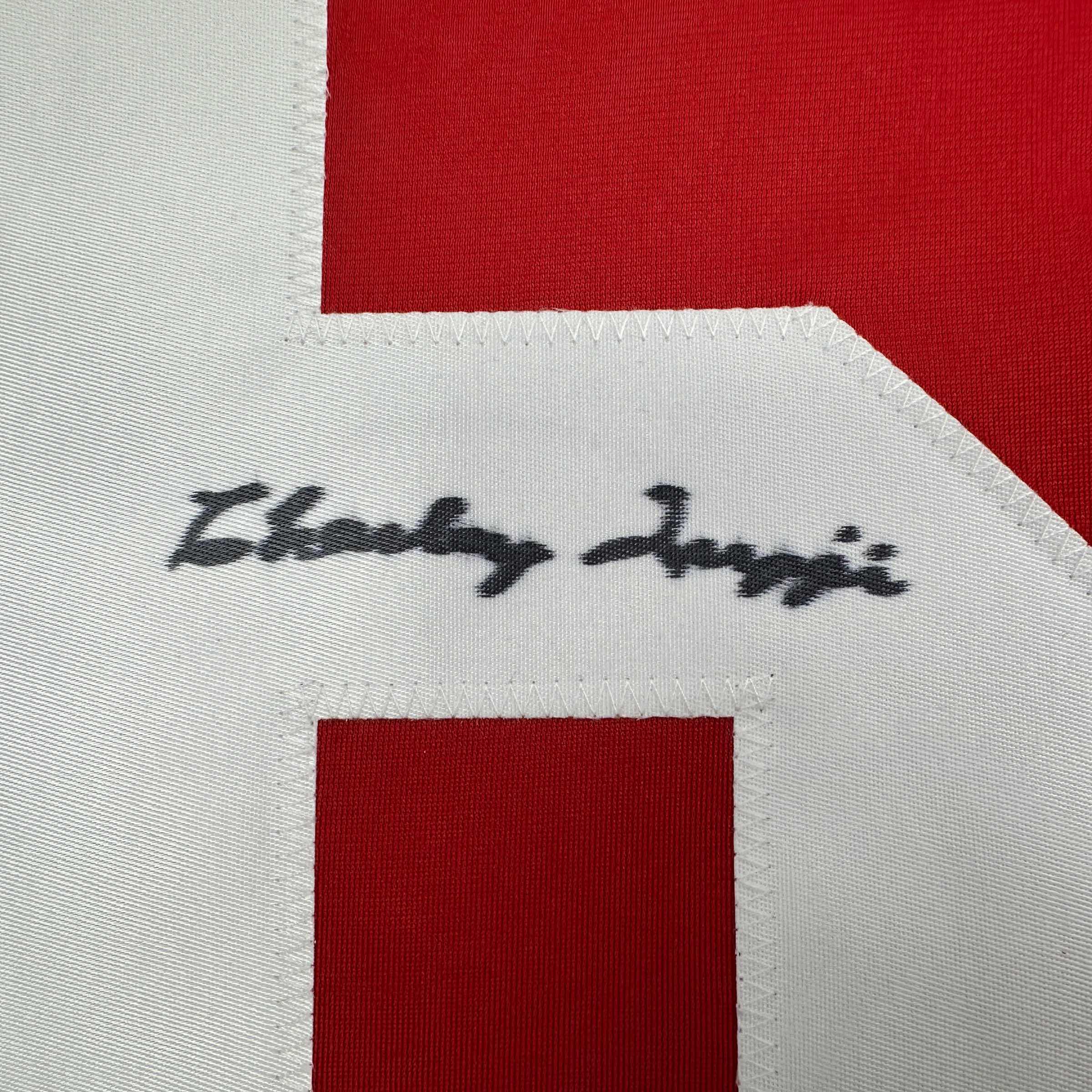 autographed-signed-charley-trippi-arizona-red-football-jersey-jsa-coa