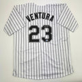 autographed-signed-robin-ventura-chicago-pinstripe-baseball-jersey-beckett-bas-coa