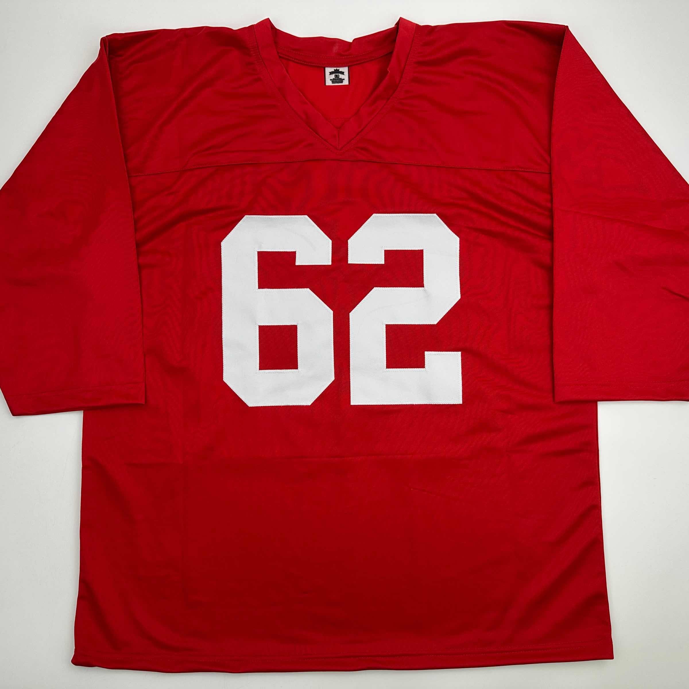 autographed-signed-charley-trippi-arizona-red-football-jersey-jsa-coa