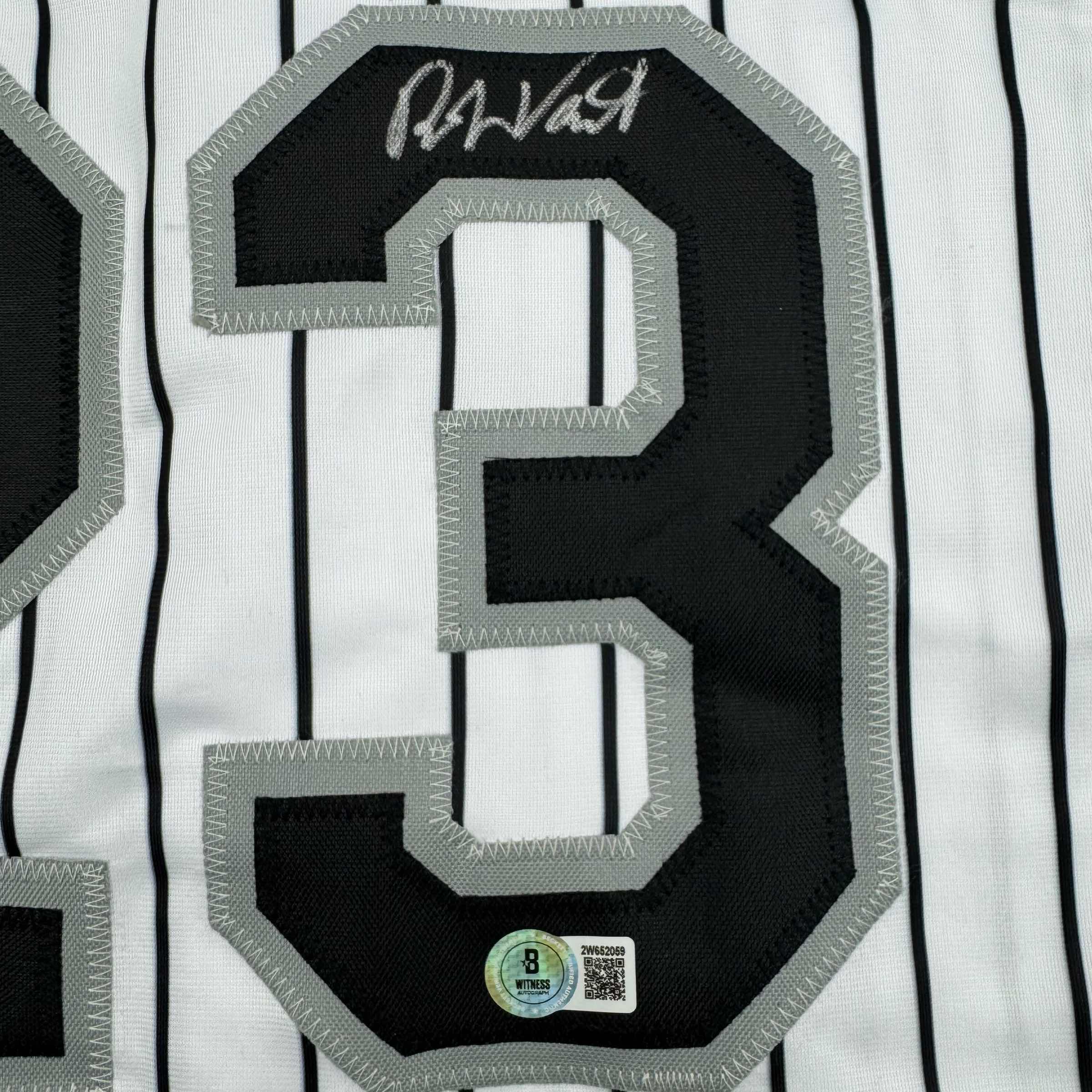 autographed-signed-robin-ventura-chicago-pinstripe-baseball-jersey-beckett-bas-coa