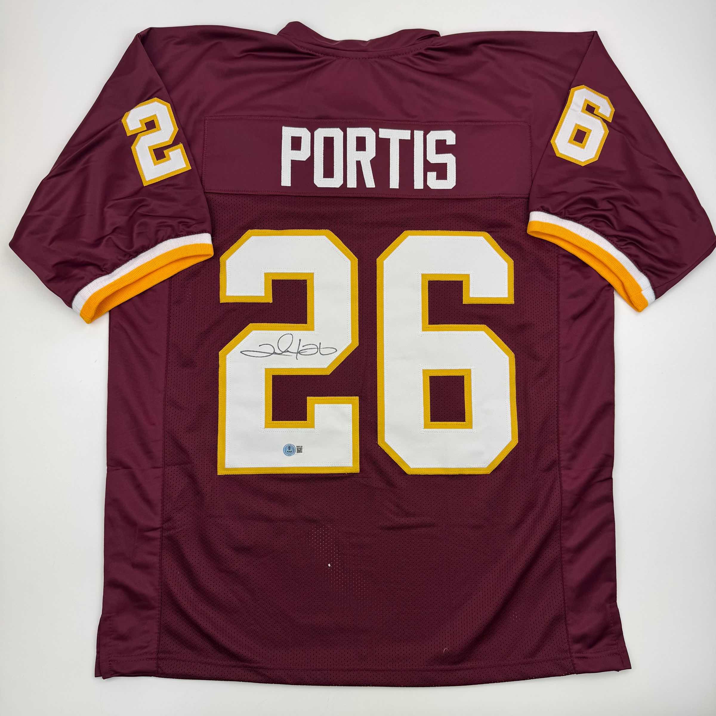 autographed-signed-clinton-portis-washington-burgundy-football-jersey-beckett-bas-coa