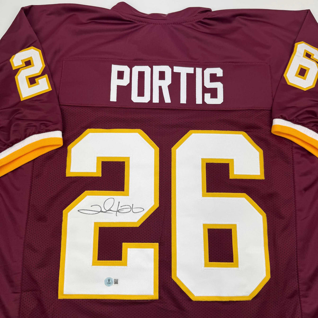 autographed-signed-clinton-portis-washington-burgundy-football-jersey-beckett-bas-coa