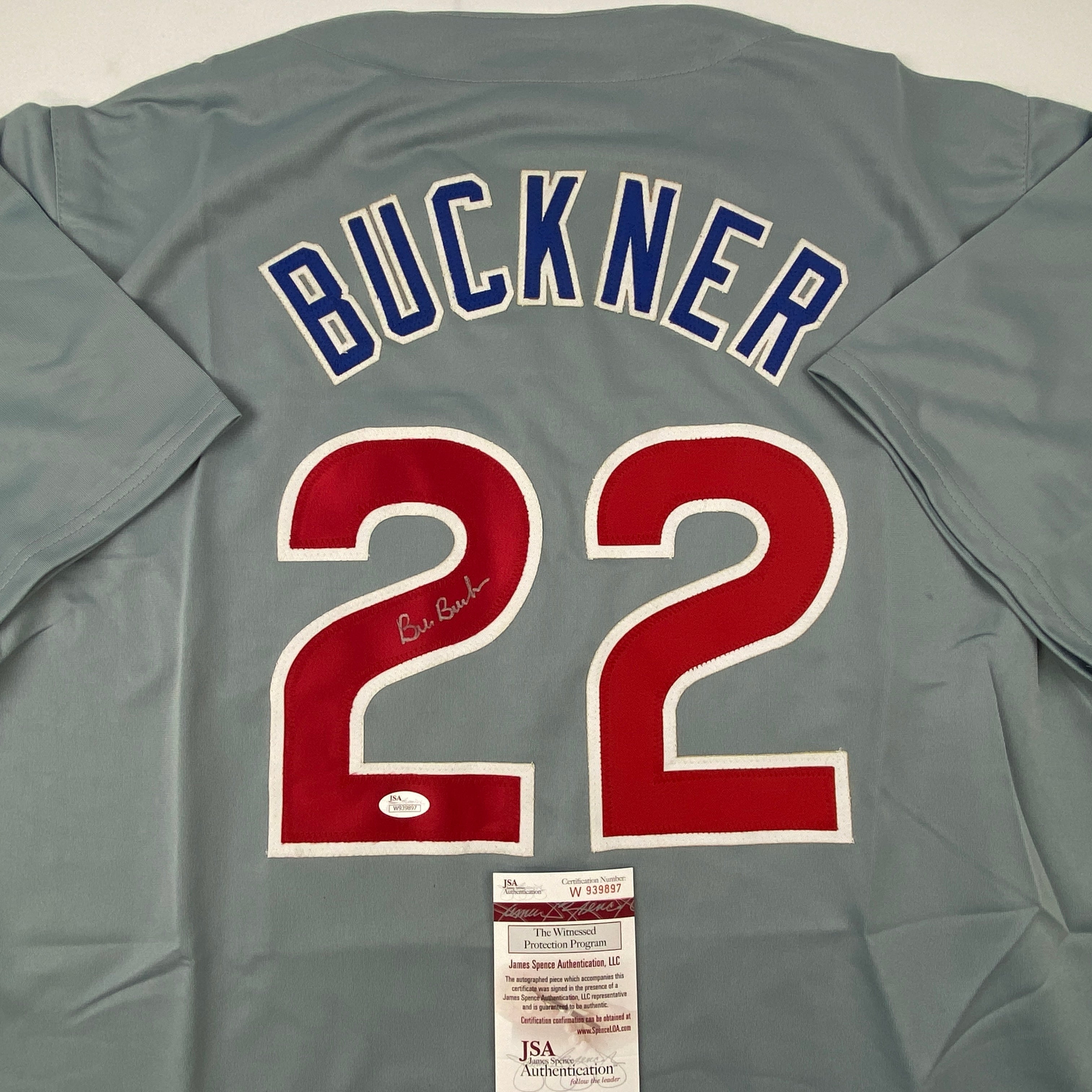 autographed-signed-bill-buckner-chicago-grey-baseball-jersey-jsa-coa