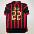 autographed-signed-ricardo-kaka-ac-milan-black-red-soccer-futbol-jersey-beckett-bas-coa