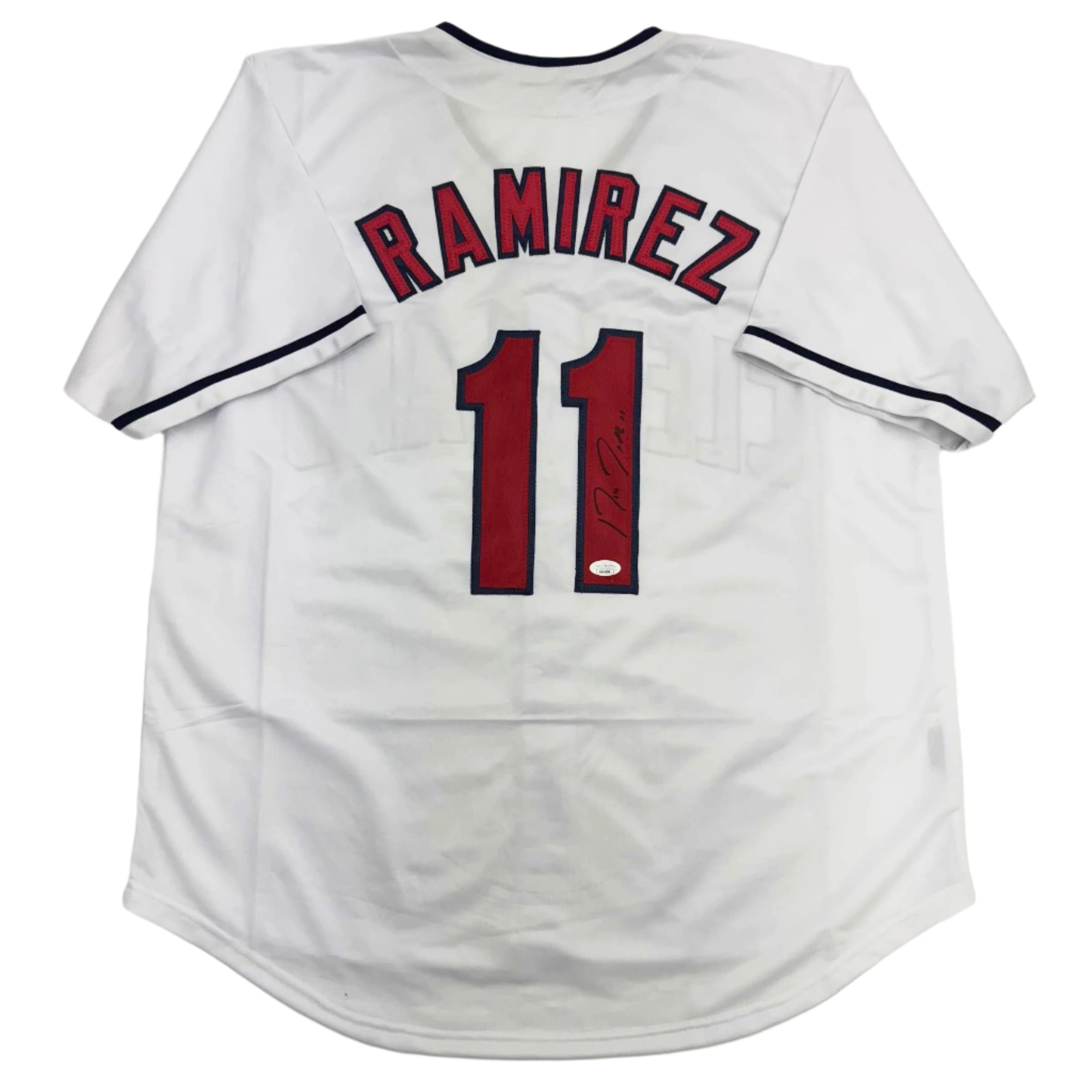 autographed-signed-jose-ramirez-cleveland-white-baseball-jersey-jsa-coa
