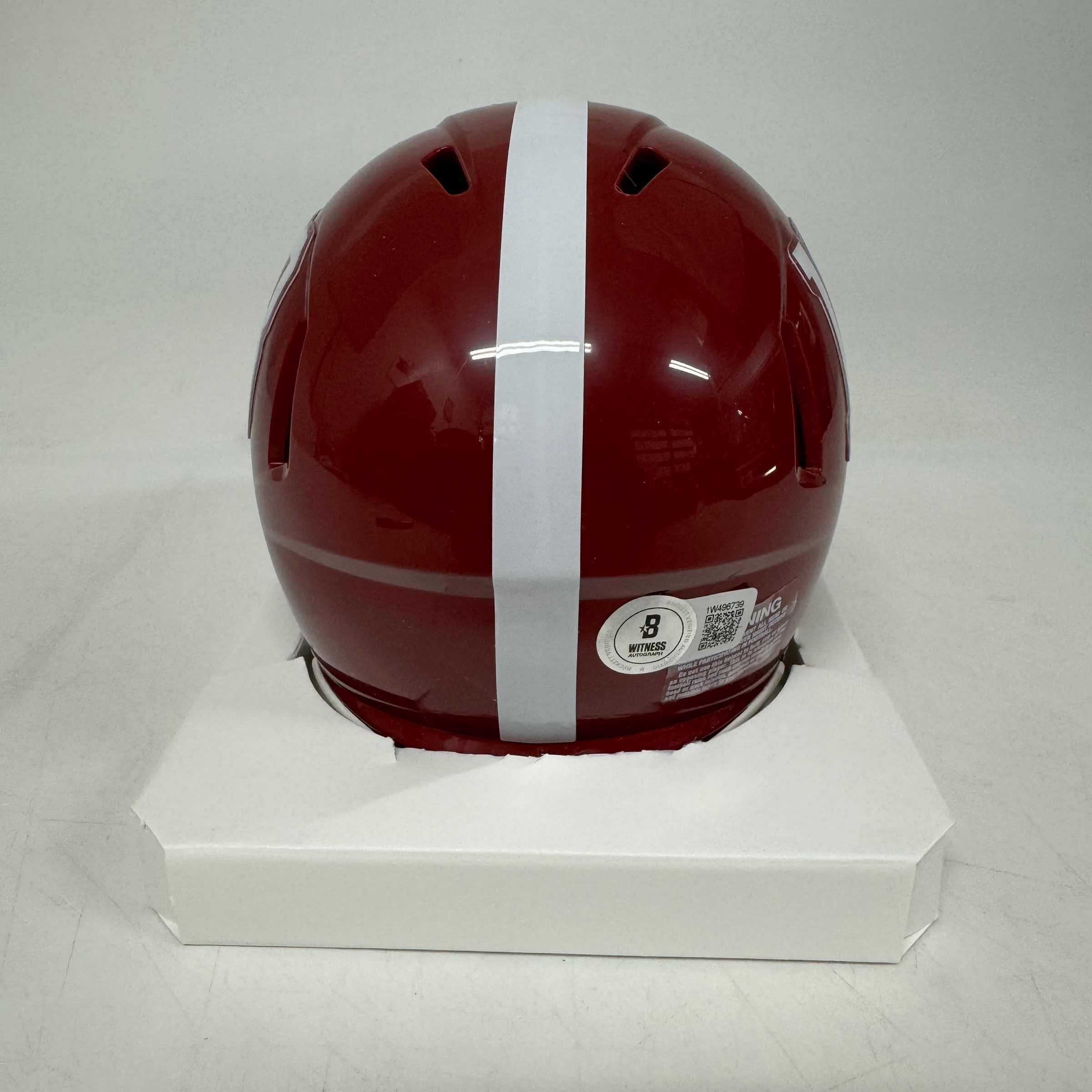 autographed-signed-nick-saban-alabama-crimson-tide-mini-college-football-helmet-beckett-bas-coa-1