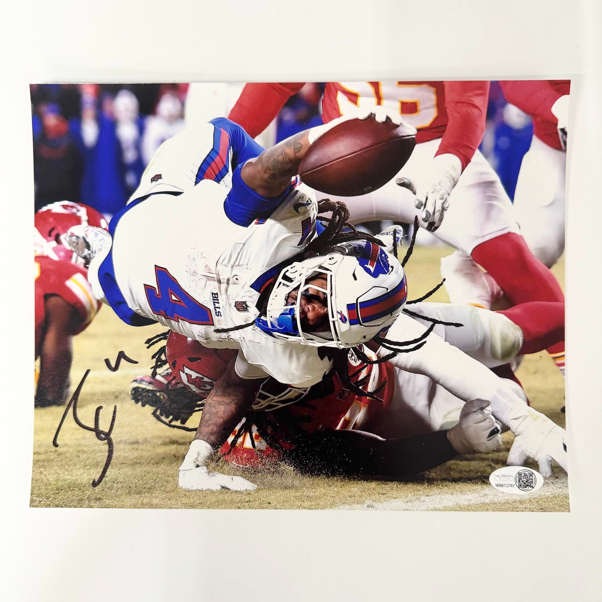 autographed-signed-james-cook-buffalo-bills-8x10-football-photo-jsa-coa