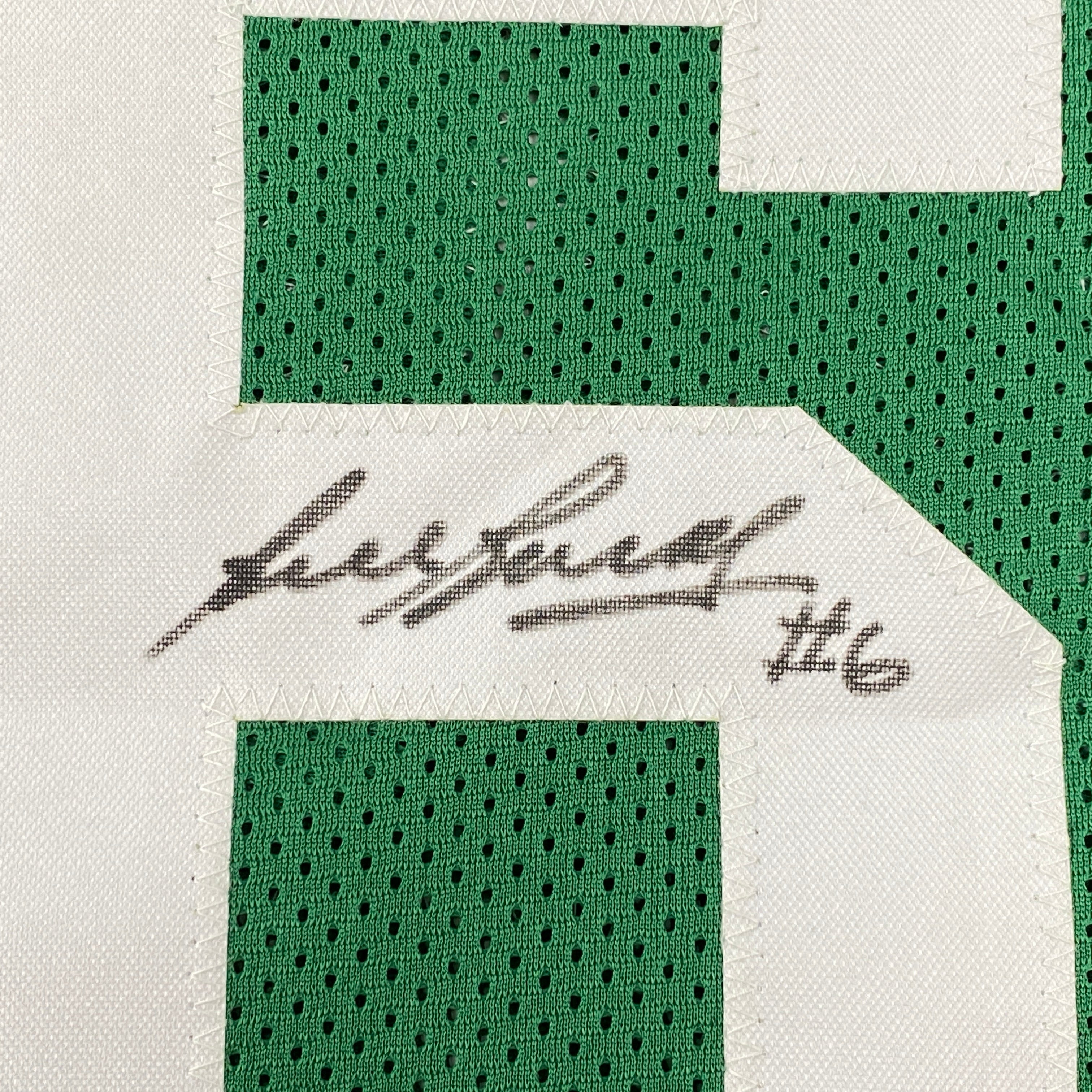 autographed-signed-bill-russell-boston-green-basketball-jersey-hollywood-collectibles-coa