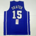 autographed-signed-jahlil-okafor-duke-blue-college-basketball-jersey-jsa-coa