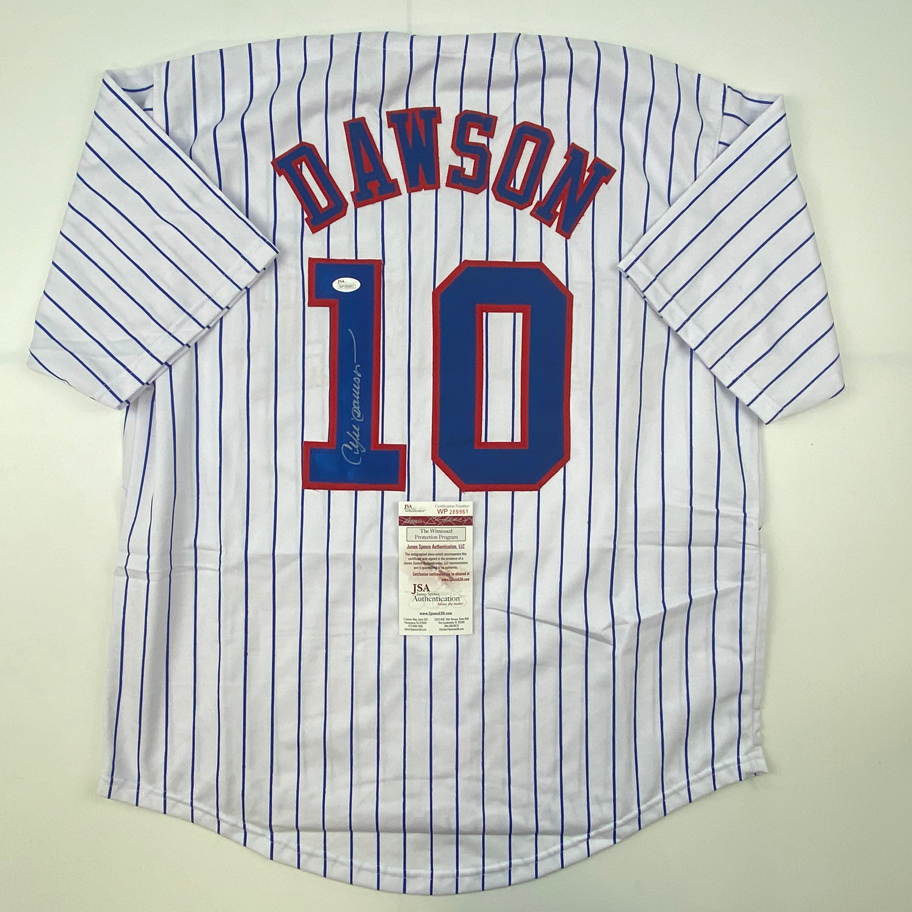 autographed-signed-andre-dawson-montreal-pinstripe-baseball-jersey-jsa-coa