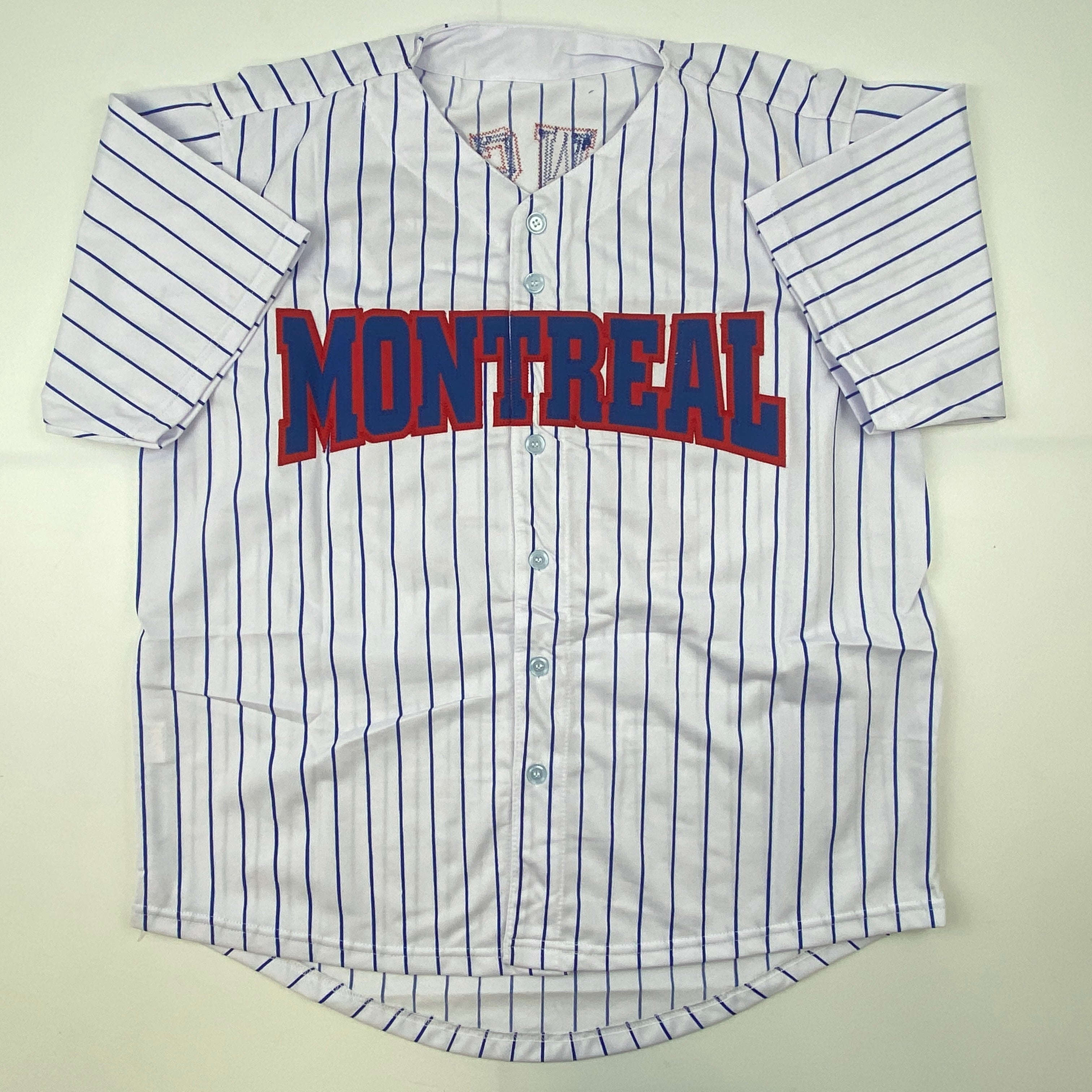 autographed-signed-andre-dawson-montreal-pinstripe-baseball-jersey-jsa-coa