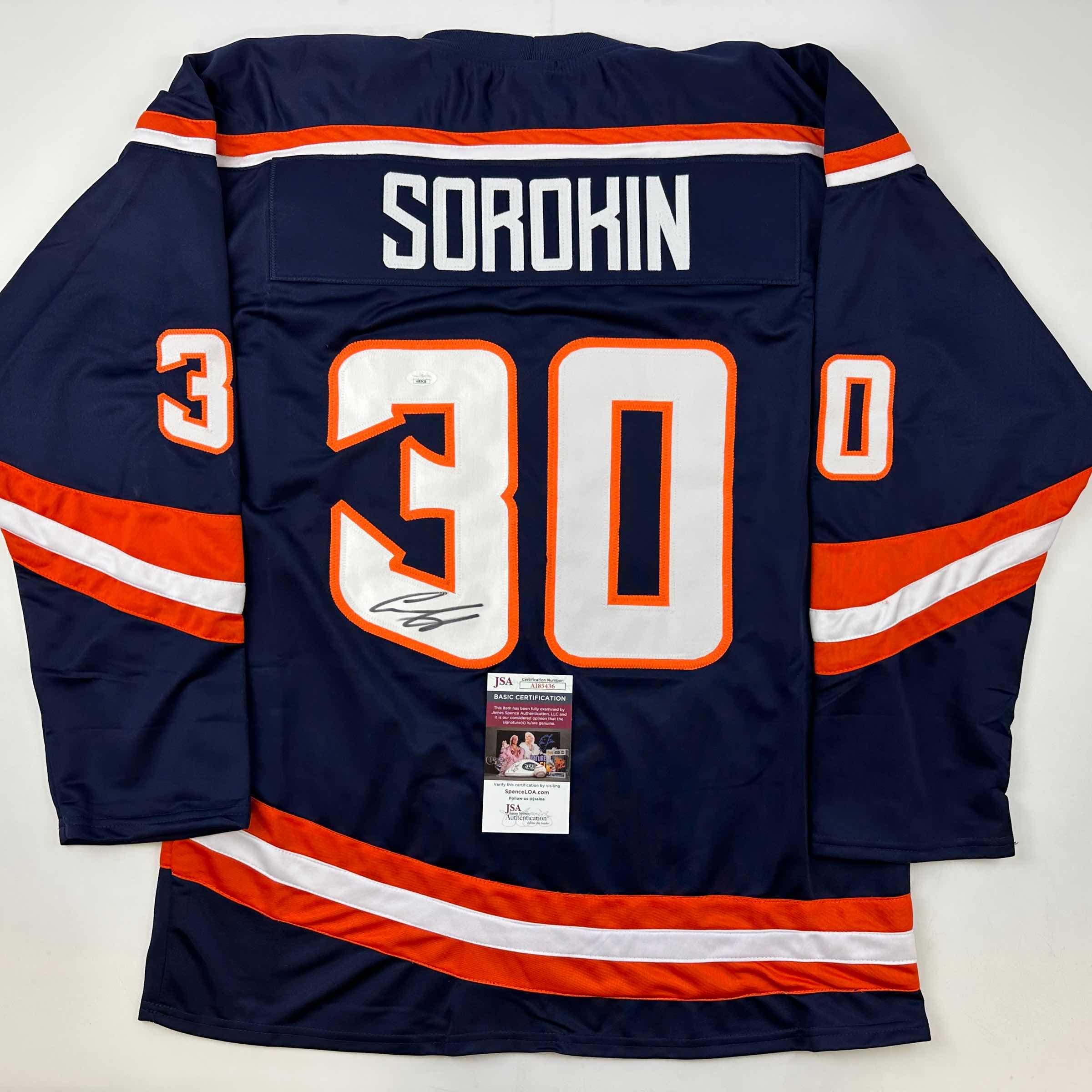 autographed-signed-ilya-sorokin-new-york-blue-reverse-retro-hockey-jersey-jsa-coa