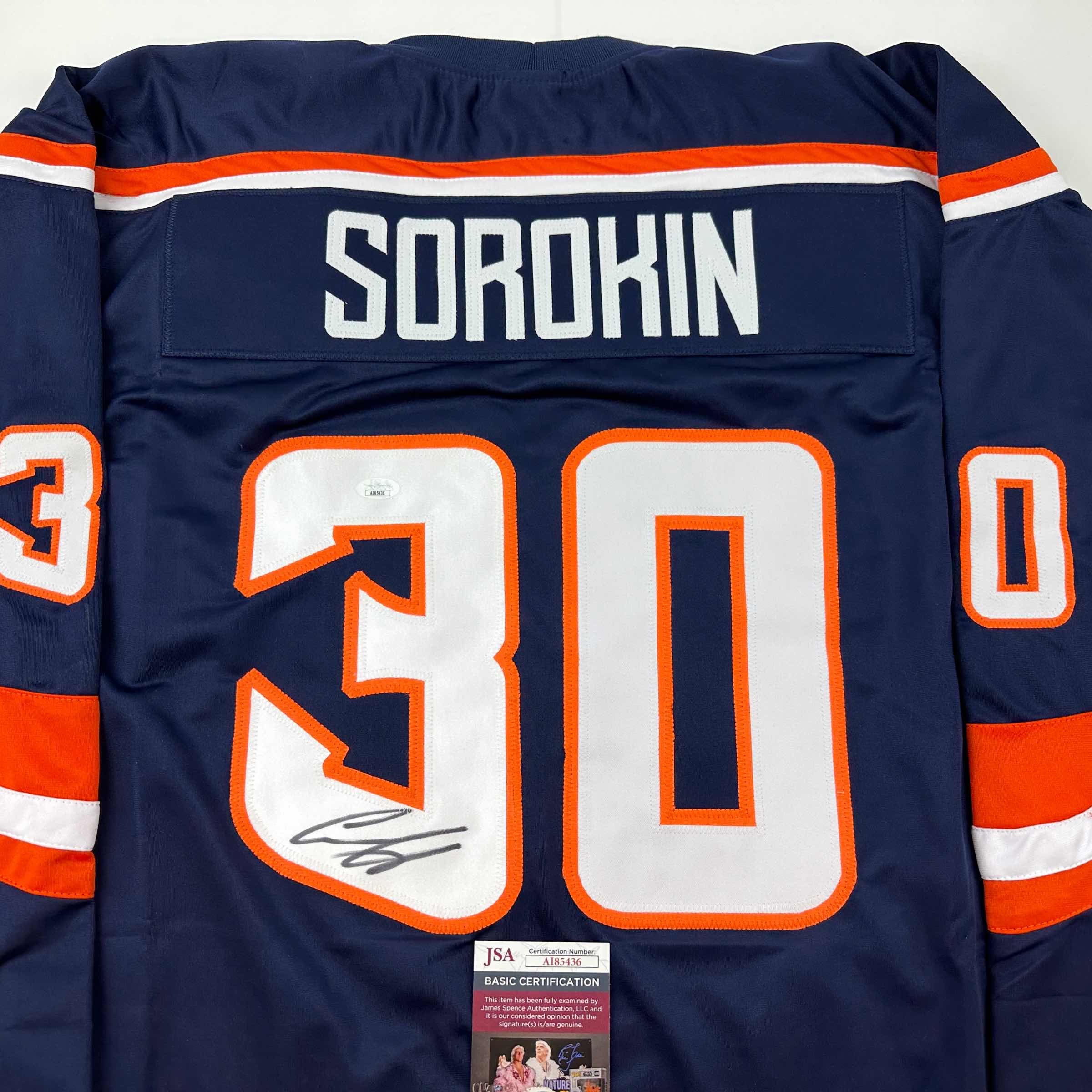 autographed-signed-ilya-sorokin-new-york-blue-reverse-retro-hockey-jersey-jsa-coa