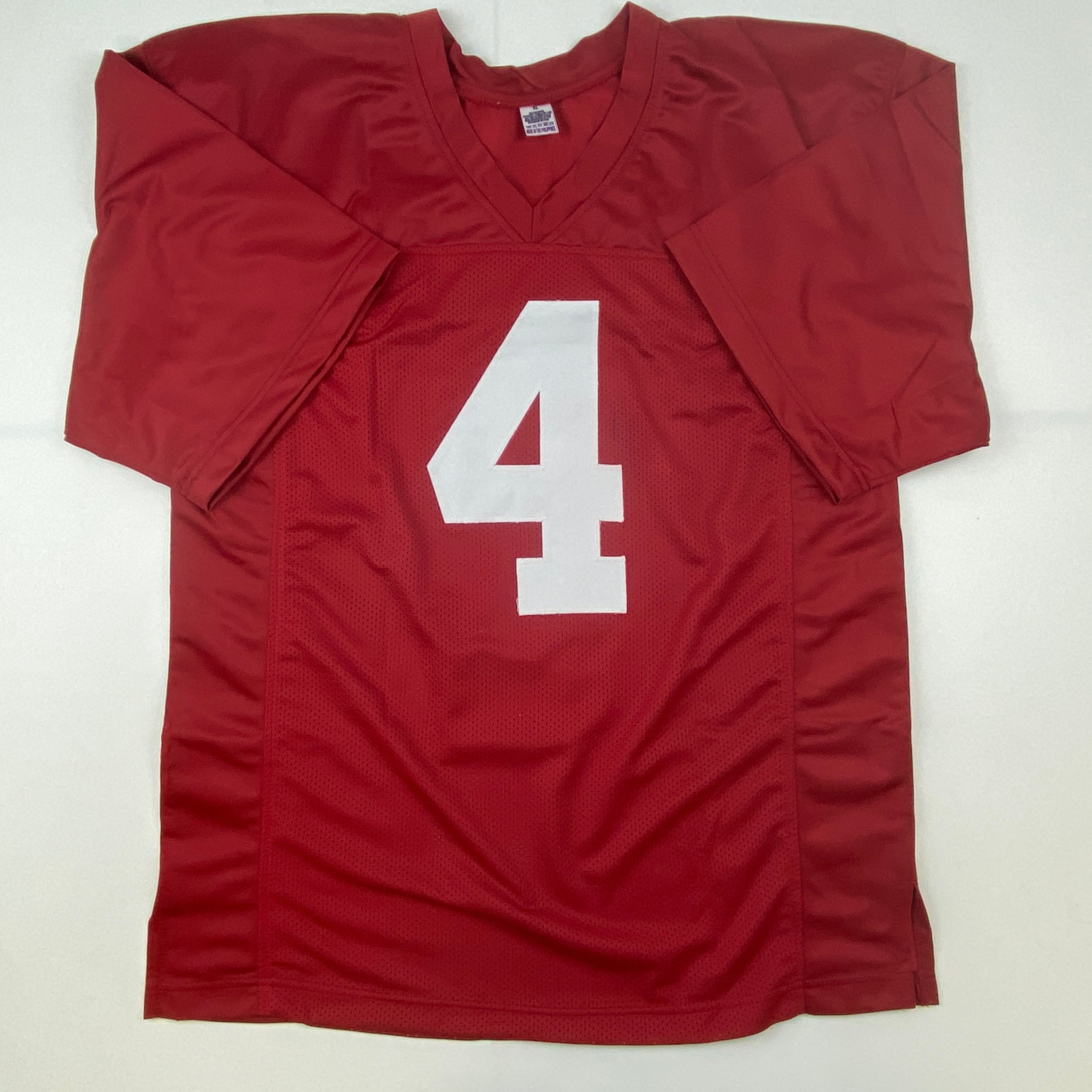 autographed-signed-brian-robinson-jr-alabama-red-college-football-jersey-jsa-coa