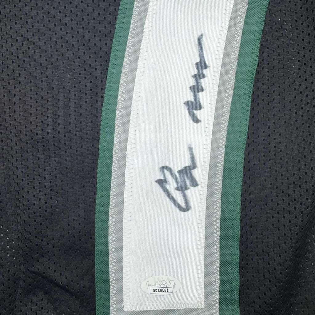 autographed-signed-quinyon-mitchell-philadelphia-black-football-jersey-jsa-coa